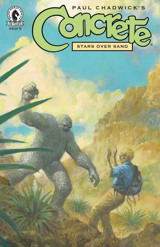 Concrete stars over sand - concrete:,